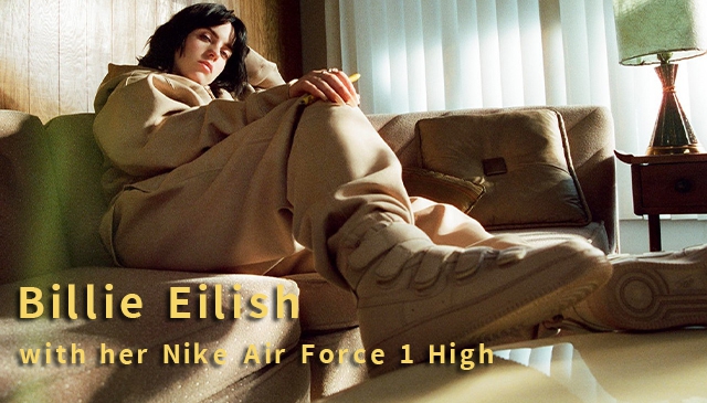 像是抓住你的鞋│Billie Eilish 最新上腳的 Nike Air Force 1 High 鞋款 將於4月24日開始發售