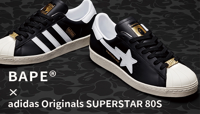 人氣重聚｜BAPE® × adidas Originals SUPERSTAR 80S 最新聯名系列 11/10 正式登場!
