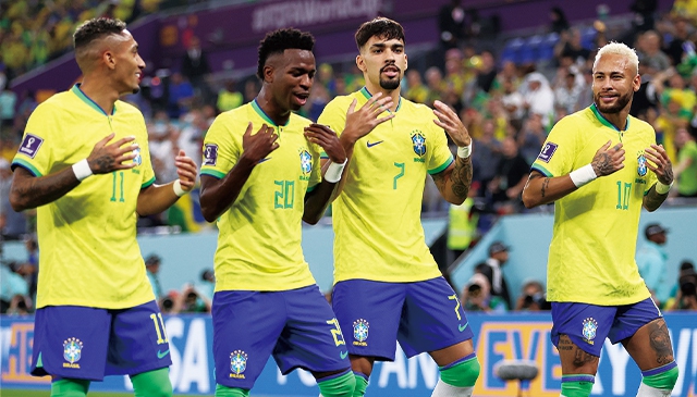 2022 世界盃 │ 巴西 森巴軍團火力全開 4：1 大勝韓國晉級8強